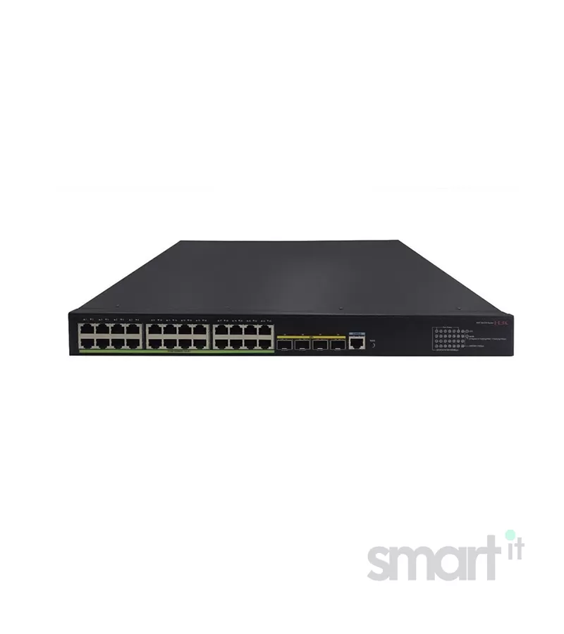 H3C S5170-28S-HPWR-EI L2 Ethernet Switch with 24*10/100/1000BASE-T Ports and 4*1G/10G BASE-X SFP Plus Ports,(AC),PoE+ image