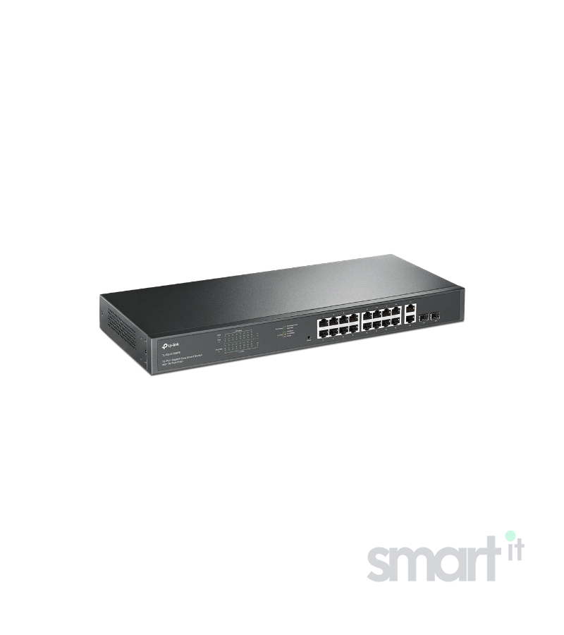 Коммутатор, TL-SG2428P(UN) JetStream 28-Port Gigabit Smart Switch with 24-Port PoE+ image