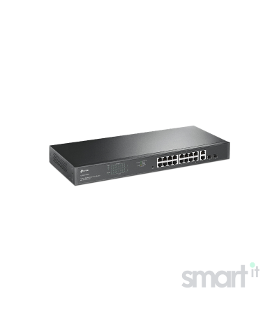 Коммутатор, TL-SG2428P(UN) JetStream 28-Port Gigabit Smart Switch with 24-Port PoE+ image thumbnail